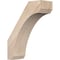 Ekena Millwork 5 1/2"W x 14"D x 18"H Legacy Smooth Knee Brace, Douglas Fir BRC06X14X18LEC00SDF - alternate 1